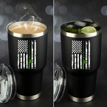 Load image into Gallery viewer, Fishing Flag 30 Ounce Stainless Steel Travel Tumbler with Lid and 2 Straws